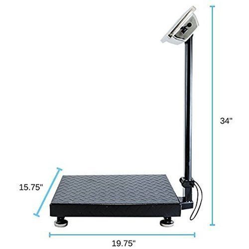 Digital Weighing Scale with Flat Bed 300kgs Auto Price Calculate - Image 3